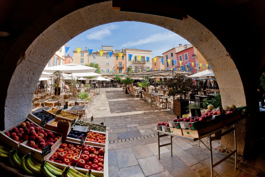 marche sur la cote d'azur