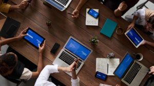 Entreprise en open space