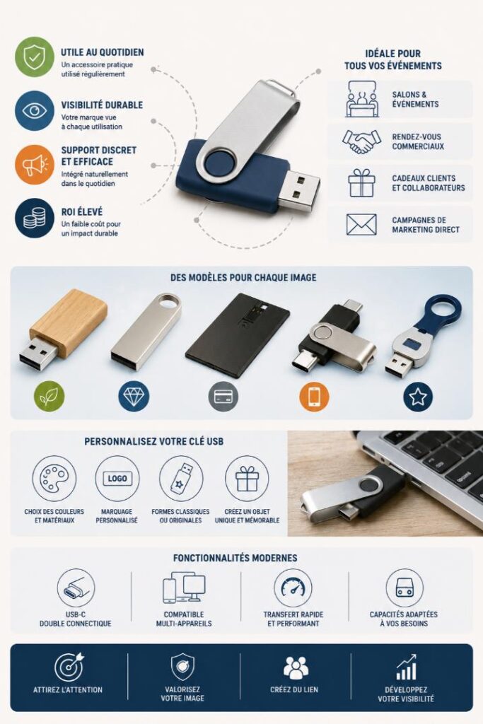 cle usb personnalisee